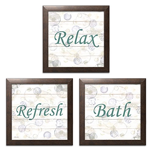 【中古】【未使用・未開封品】Gango泡ホーム飾りカジュアルリラックスリフレッシュ、泡、& Bath by Dee Deeすぐにハング) ; 3つ12?x 12in hand-stretched Canvases Three 12x 33,755円