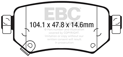 【中古】【未使用・未開封品】EBC ブレーキ DP42287R イエロースタッフ パフォーマンス ブレーキパッド