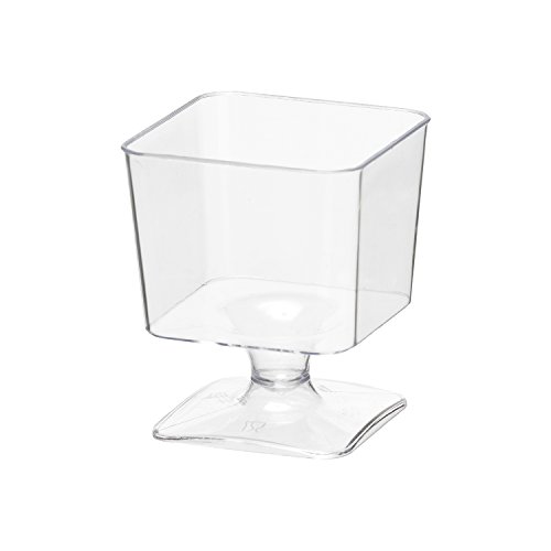 【中古】【未使用・未開封品】パーティーEssentials miniware Miniプラスチック前菜/デザートカップ、クリア