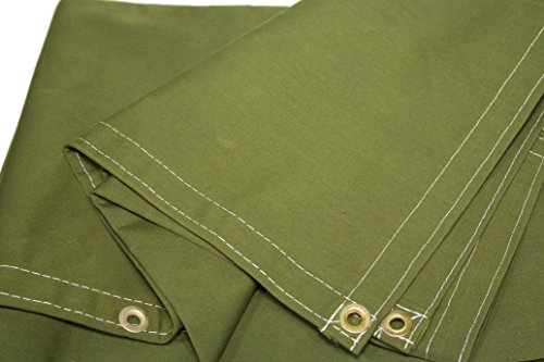 【中古】【未当て嵌める・未開封品】Green Workhorse ポリエステルキャンバスタープ 10フート x 20フート - 14.5薬局衡オンス