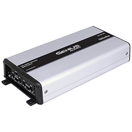 【中古】【未使用・未開封品】Genius GLT-85.4D 1000ワット - MAX ミニコンパクトカーフルレンジアンプ 4チャンネル クラスD 2オーム 安定|AJIMURA-SHOP