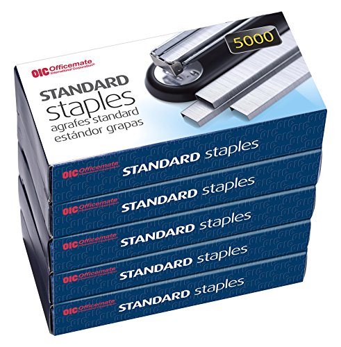 【中古】【未使用・未開封品】(5 Boxes) - Officemate Standard Staples, 5 Boxes General Purpose Staple (91925)