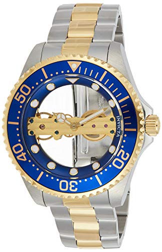 【中古】【未当て嵌める・未開封品】Invicta Men\u0027s 26243 Pro Diver Mechanical 2 Hand Blue Dial Watch