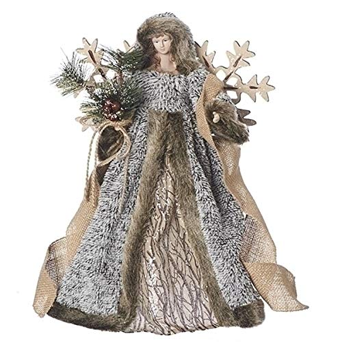 【中古】【未使用・未開封品】Roman 16"Angel TREETOPPER W/SNOWFLKウィング|AJIMURA-SHOP