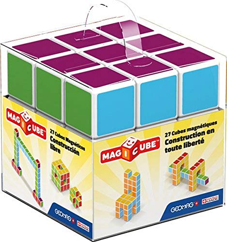 【中古】【未使用・未開封品】ゲオマグ(Geomag) マジキューブ 27キューブ フリービルディング
