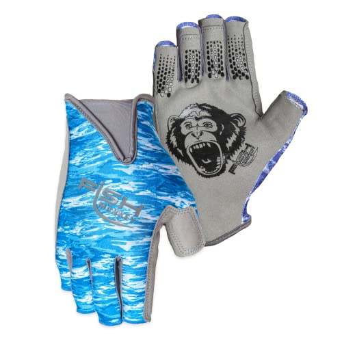【中古】【未当てはめる・未開封品】(Small, Royal Blue) - Fish Monkey Pro 365 Guide Glove
