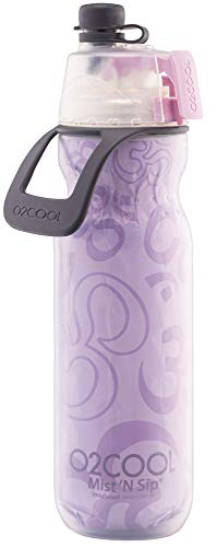 【中古】【未使用・未開封品】Misting Insulated水ボトル、ミスト' n Sipヨガシリーズby o2cool、20オンス ピンク|AJIMURA-SHOP
