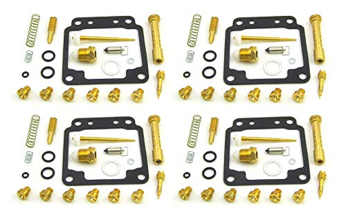 【中古】【未使用・未開封品】Damineding キャブレター キャブレター キャブレター リビルド 修理キット XJ750 / XJ 750 Seca 1982-1985 4個