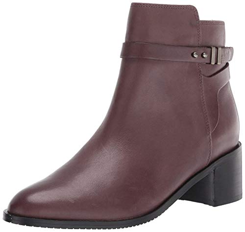 【中古】【未当て嵌める・未開封品】CLARKS New Women\u0027s Poise Freya Boot Aubergine Leather 7.5