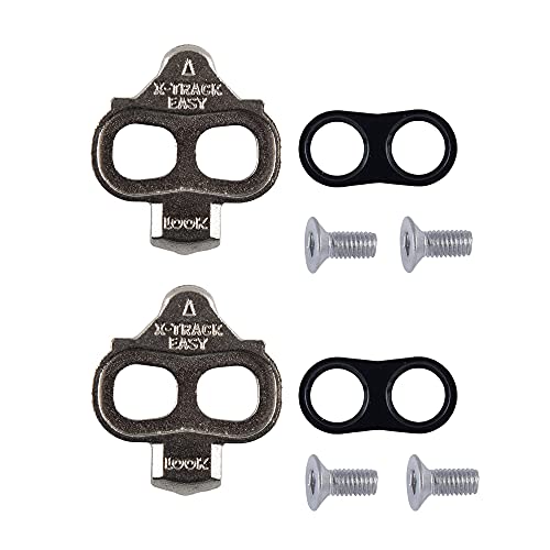 【中古】【未使用・未開封品】LOOK Cycle - X-Track イージークリート - 多方向離脱 - 超コンパクト - 軽量 - 角度自由 6° - MTB用クリート - すべてのSPD-標準ペダルに対応