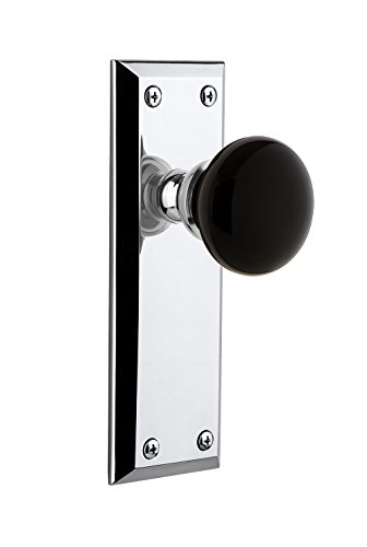 【中古】【未使用・未開封品】Grandeur Hardware 852953 Fifth Avenueプレート コベントリーノブ付き プライバシー バックセット サイズ: 2.375インチ ブライトクローム
