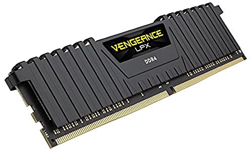 【中古】【未使用・未開封品】CORSAIR DDR4-3000MHz デスクトップPC用 メモリモジュール VENGEANCE LPX シリーズ 64GB [16GB×4枚] CMK64GX4M4D3000C16