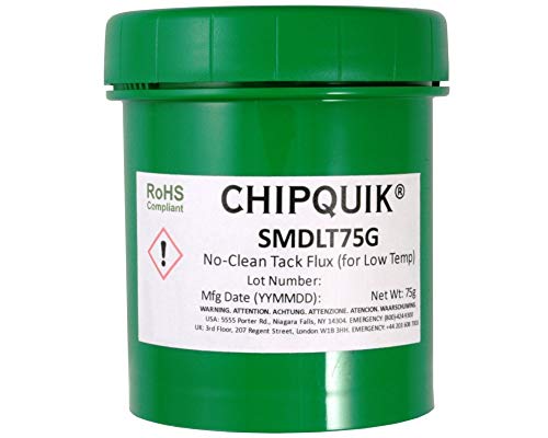 【中古】【未使用・未開封品】Chip Quik Tack Flux No Clean 低温度SMDLT 75グラムジャー