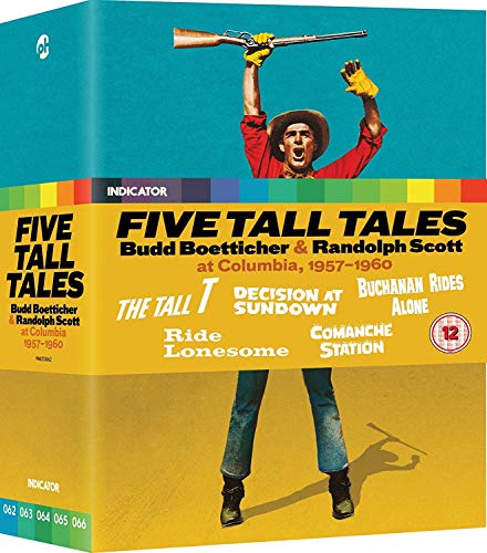 【中古】【未使用・未開封品】Five Tall Tales: Budd Boetticher & Randolph Scott at Columbia, 1957-1960 (Limited Edition) [Blu-ray]