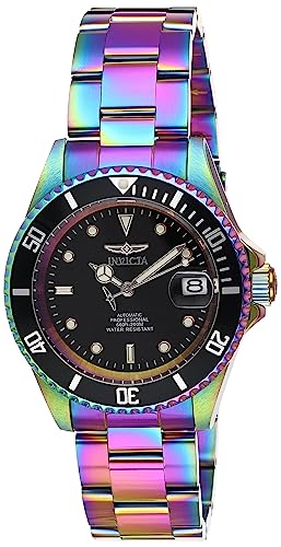【中古】【未当て嵌める・未開封品】Invicta Men\u0027s 26600 Pro Diver Automatic 3 Hand Black Dial Watch