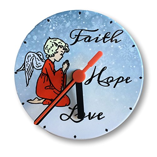 【中古】【未使用・未開封品】BANBERRY DESIGNS Faith Hope Love デスクトップ時計 4.25インチ 装飾時計デザイン インスピレーション 15,206円