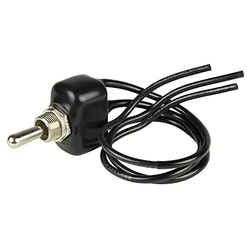 【中古】【未当て嵌める・未開封品】BEP SPDT PVC Coated -(On)/Off/(On) Chrome Plated Toggles