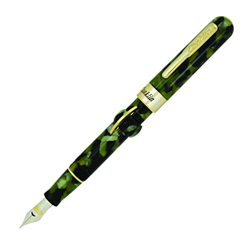 【中古】【未使用・未開封品】Conklin Mark Twain クレセントフィラー 万年筆 太字 ビンテージグリーン (CK71760:CK71764)|AJIMURA-SHOP