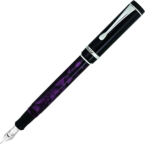 【中古】【未当て嵌める・未開封品】Conklin CK71392 Medium Duragraph\"Nights\"" Nib Fountain Pen - Purple"