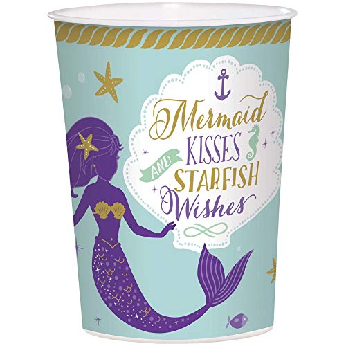 【中古】【未使用・未開封品】Mermaid Wishes Party - Plastic Cup