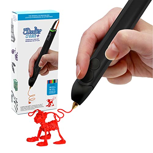 3Doodler Create+ 3Dペン 3D Printing Pen with Stencils, 15 Colors & Easy-Use Design