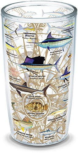 【中古】【未当て嵌める・未開封品】Tervis 1292233 Guy Harvey - 早見表タンプラー さあ美付き添い人 16薬局衡オンス せつ然たる