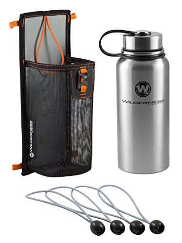 【中古】【未使用・未開封品】Wilderness Systemsメッシュ収納スリーブ＆ウォーターボトルキット