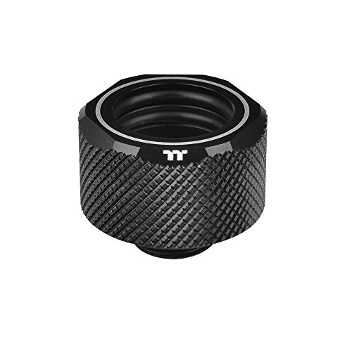 【中古】【未使用・未開封品】サーマルテイクパシフィックブラックC-ProG1 / 4 PETG 16mm ODコンプレッション継手CL-W214-CU00BL-A