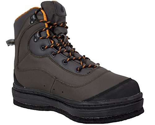 【中古】【未当て嵌める・未開封品】羅針儀360?tailwater II Felt Sole Wading Shoe 13 赤銅色