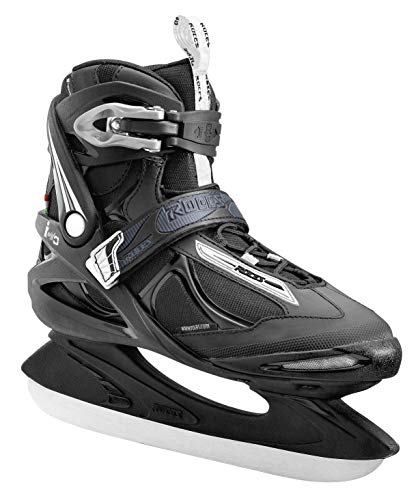 【中古】【未使用・未開封品】Roces 450680 メンズ モデル Big ICY アイススケート US 18 ブラック/ホワイト｜AJIMURA-SHOP