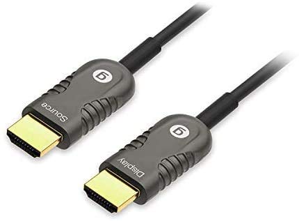 【中古】【未使用・未開封品】gofancoアクティブなHDMI 2.0光ファイバケーブル 50 Feet HDMIoptic-15m-FBA