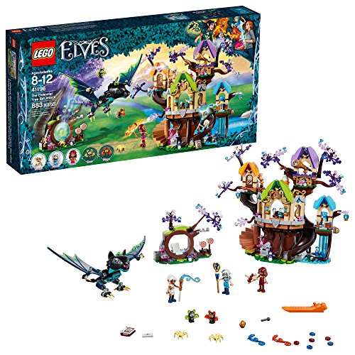 【中古】【未当て嵌める・未開封品】レゴ (LEGO) 小妖精 Elves the Elven Star Tree Bat Attack 41196 Building Kit (883 Piece)