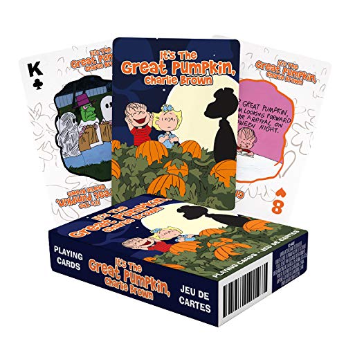 【中古】【未使用・未開封品】Aquarius Charlie Brown Great Pumpkin Playing Cards|AJIMURA-SHOP