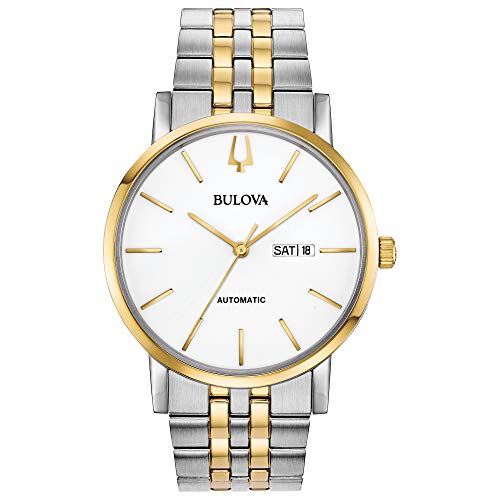 【中古】【未当て嵌める・未開封品】Bulova メンズ 古典派音楽 自動小銃 - 98C130 One Size ツートーンゴールド。