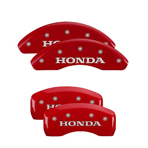 【中古】【未使用・未開封品】MGP キャリパーカバー 20225SHONRD レッドブレーキカバー 2019-2020 ホンダアコード 2.0L ターボ刻印 ホンダ(フロント/リアカバー; 4個セット)|AJIMURA-SHOP