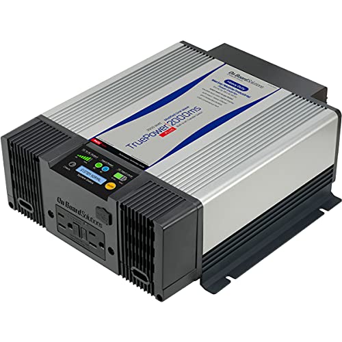 【中古】【未使用・未開封品】ProMariner 06200 True Power Plus 改造正正弦波インバーター 2000W 12V