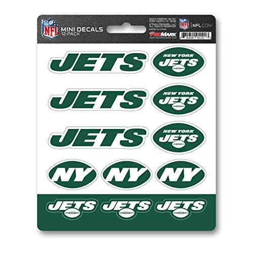 【中古】【未使用・未開封品】Team ProMark New York Jets デカールセット ミニ 12パック|AJIMURA-SHOP