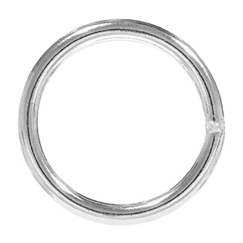 【中古】【未使用・未開封品】(10 Pack, 1 1/4 inch) - PARACORD PLANET Welded Steel O-Ring - 1.9cm , 2.5cm , 1 1/4 inch, 1 1/2 inch - Multiple Pack Sizing - Webbing,