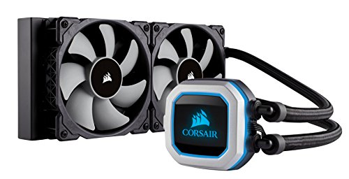 【中古】【未当て嵌める・未開封品】Corsair H100i Pro RGB 水冷一体型中央処理装置冷房装置 [Intel/AMD両相応う] Corsair LINK相応う FN1195 CW-9060033-WW