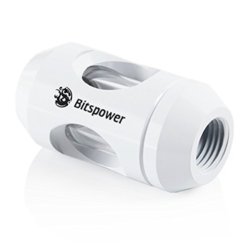 【中古】【未使用・未開封品】Bitspower G1/4インチ インラインフィルター デラックスホワイト