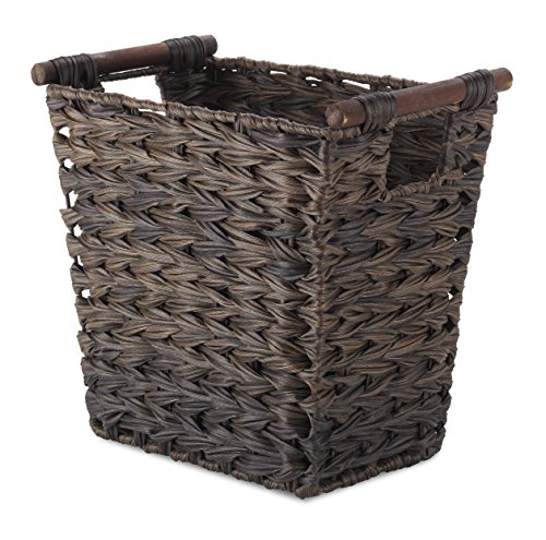【中古】【未使用・未開封品】Whitmor Waste Basket, Driftwood