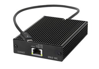 【中古】【未当てはめる・未開封品】Sonnet Technologies SOLO10G-結核症3 Solo 10G - Thunderbolt3繋ぎ合わせる 10GbE取り替えっこアダプタ