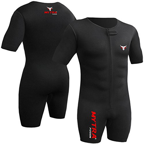 【中古】【未当て嵌める・未開封品】Mytra Fusion Sweat Suit掛け目損失物Sliming Fitness体育館訓練を受ける形づくる X-Large
