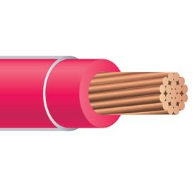 【中古】【未使用・未開封品】50フィート 2/0 AWG THHN 撚線銅ビルディングワイヤー 600V レッド|AJIMURA-SHOP