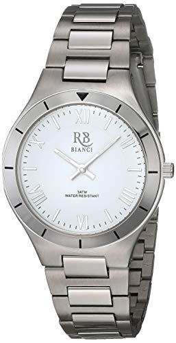【中古】【未使用・未開封品】ROBERTO BIANCI WATCHES レディース エテルノ」クォーツステンレススチールカジュアル、カラー：シルバートーンダウン（モデル：Rb0411） 白