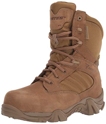 【中古】【未当て嵌める・未開封品】Bates メンズ 11in 落下傘軍事部隊 サイドジップ ミリタリー タクティカルブーツ, コヨテ, 10.5