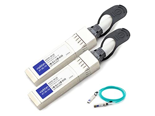 【中古】【未使用・未開封品】Add On - 10GBase-AOC Direct Attach Cable - SFP+ to SFP+ - 23 ft - Fiber Optic - Active