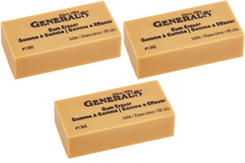 【中古】【未使用・未開封品】General Pencil 136EBP アーティスト ガム消しゴム (3パック) 14,053円