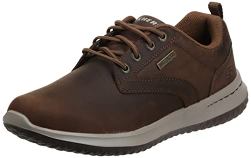 【中古】【未使用・未開封品】Skechers Delson Antigo Mens Oxfords Dark Brown 11.5|AJIMURA-SHOP
