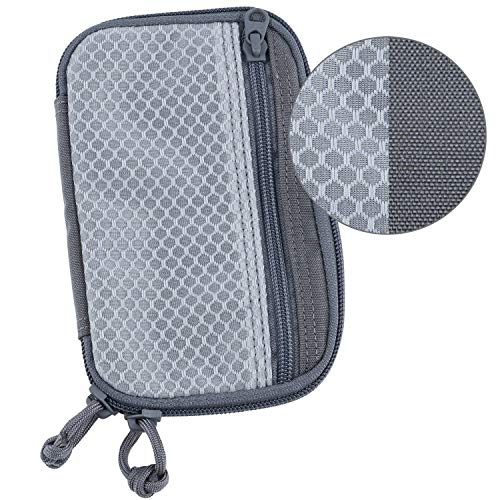 【中古】【未当て嵌める・未開封品】Rite インチ the Rain 全天候型ポケットオーガナイザー 3in x 5in 狼薄墨色 コーデュラファブリックカバー (No. P835)